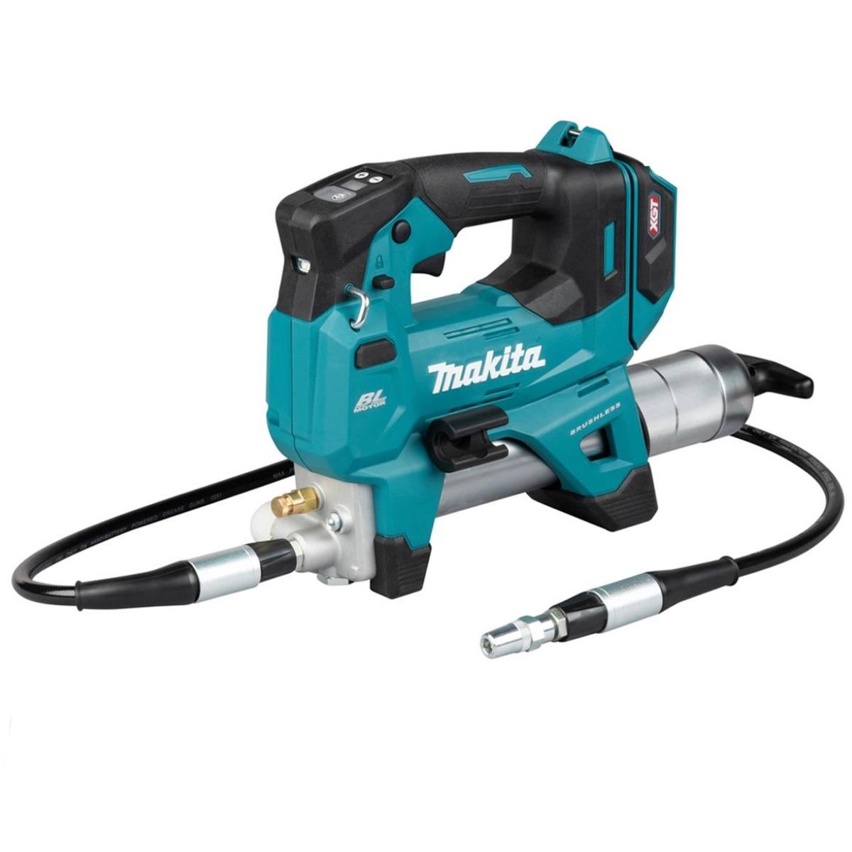 Makita GP001GZ 40V Max XGT Grease Gun with 2 x 5.0Ah Battery & Charger