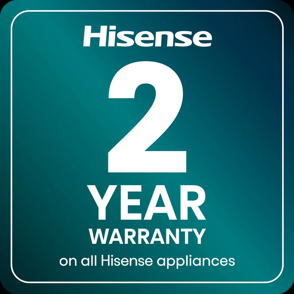 Hisense 3S Series WF3S8043BB3 WiFi-enabled 8kg 1400 Spin Washing Machine Black - A Rated