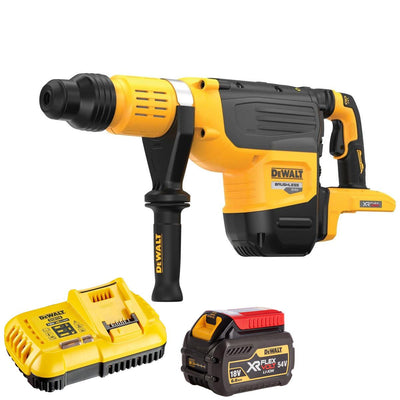 Dewalt DCH775N-XJ 54V XR FlexVolt Brushless SDS-Max Rotary Hammer Drill with 1 x 6.0Ah Battery & Charger