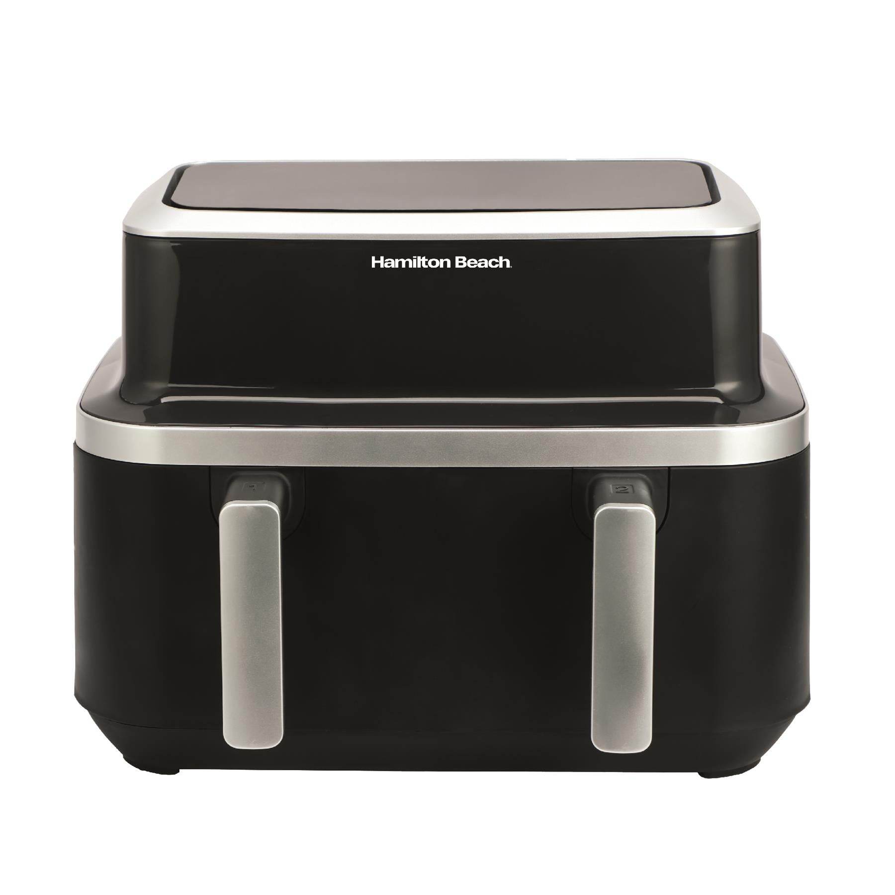 Hamilton Beach HB700VCGS - Black 9L Dual Air Fryer - Dual Zone with Vision Window