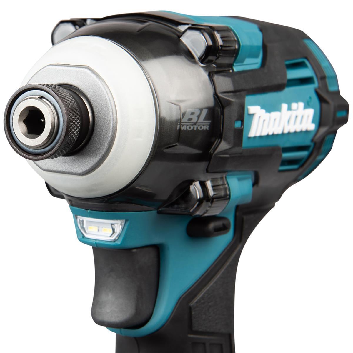 Makita DK0249G201 40V Max XGT Combi Drill & Impact Driver Combo Kit With 2 x 4.0Ah Batteries, Charger In Case