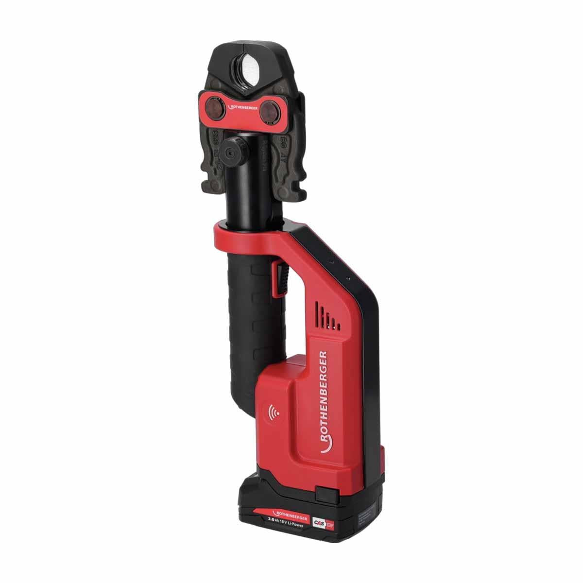 Rothenberger Romax Compact3 18V Press Jaw Set M15-22-28mm with 2.0Ah battery & Charger 1000005191