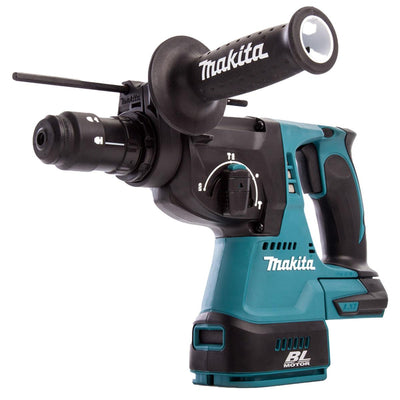 Makita DLX4195JX1 18V LXT Brushless 4 Piece Combo Kit with 3 x 5.0Ah Battery, Charger & 2 x Case