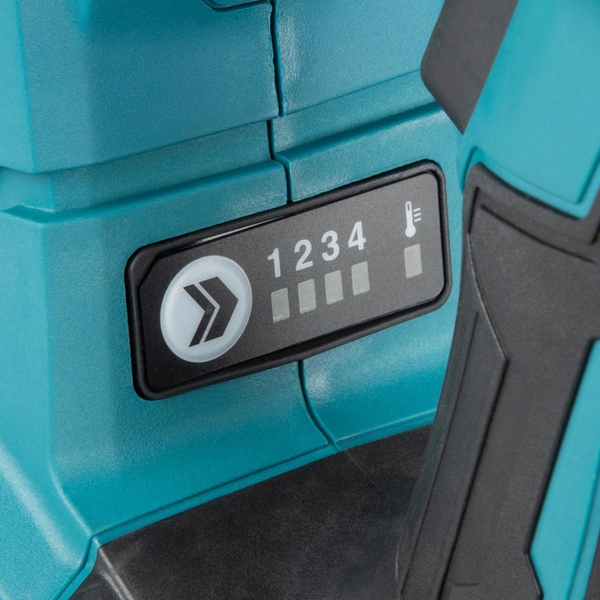 Makita HR011GZ03 40V Max XGT Brushless SDS-Plus Rotary Hammer Drill with 1 x 8.0Ah Battery, Charger, Dust Collector & Case