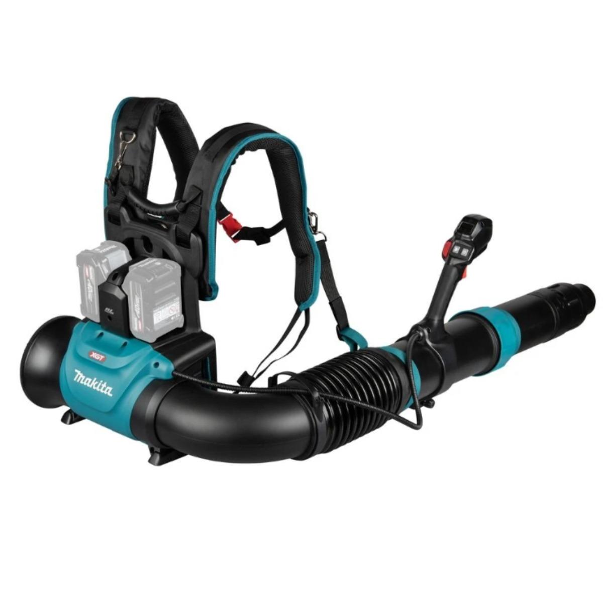 Makita UB004GZ 40V Max XGT Brushless Backpack Leaf Blower with 2 x 5.0Ah Battery & Charger