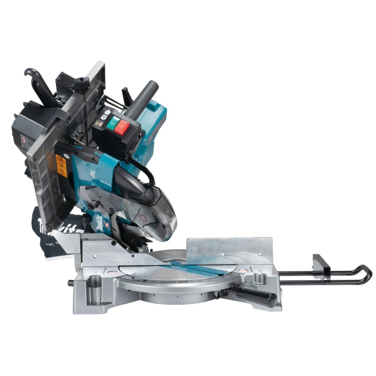 Makita LH001GZ 40V Max XGT Brushless 260mm Table Top Mitre Saw with 1 x 4.0Ah Battery & Charger