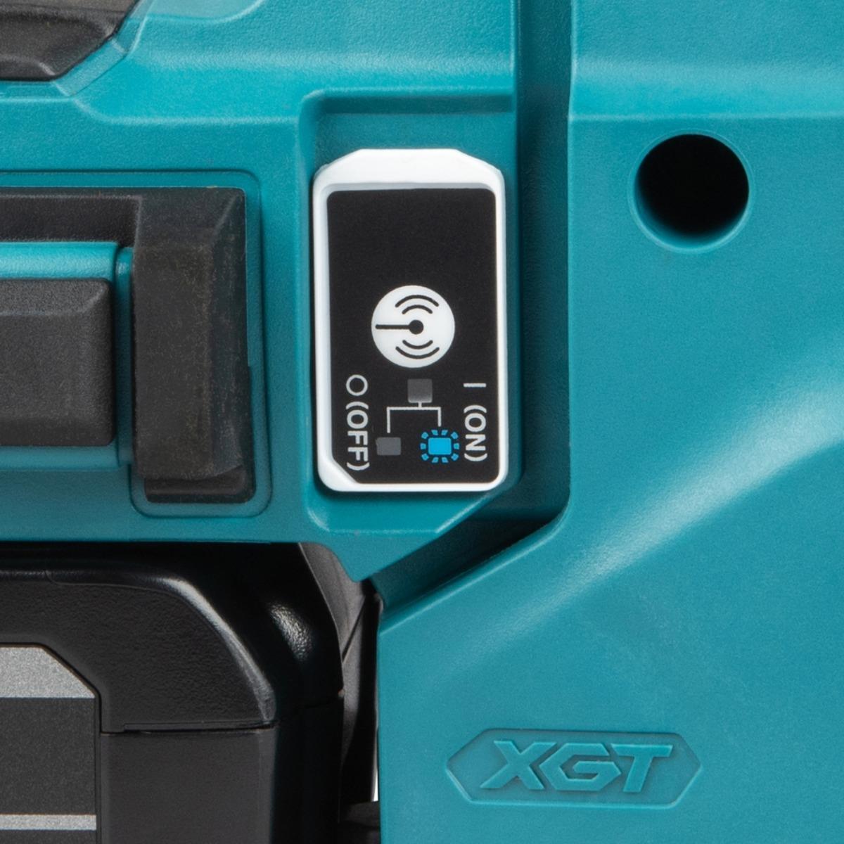 Makita HR012GZ03 40V Max XGT Brushless SDS-Plus Rotary Hammer Drill with 1 x 8.0Ah Battery, Charger Dust Collector & Case