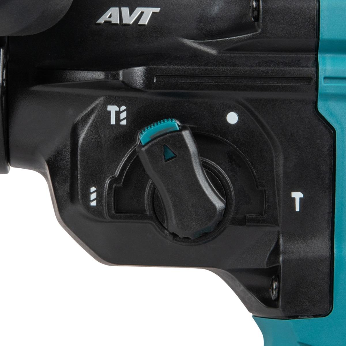 Makita HR012GZ03 40V Max XGT Brushless SDS-Plus Rotary Hammer Drill with 1 x 4.0Ah Battery, Charger Dust Collector & Case
