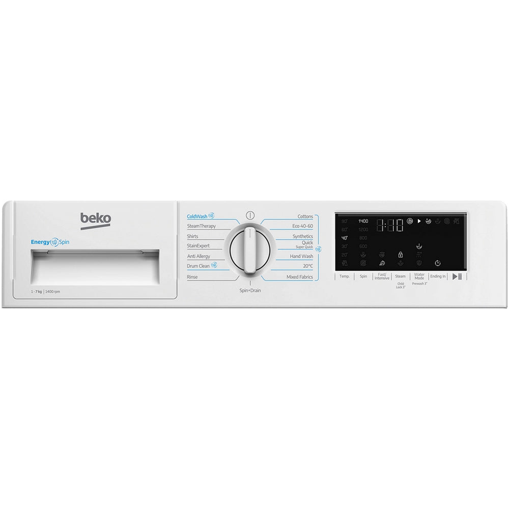 Beko WTIK741511 7kg 1400 Spin Integrated Washing Machine