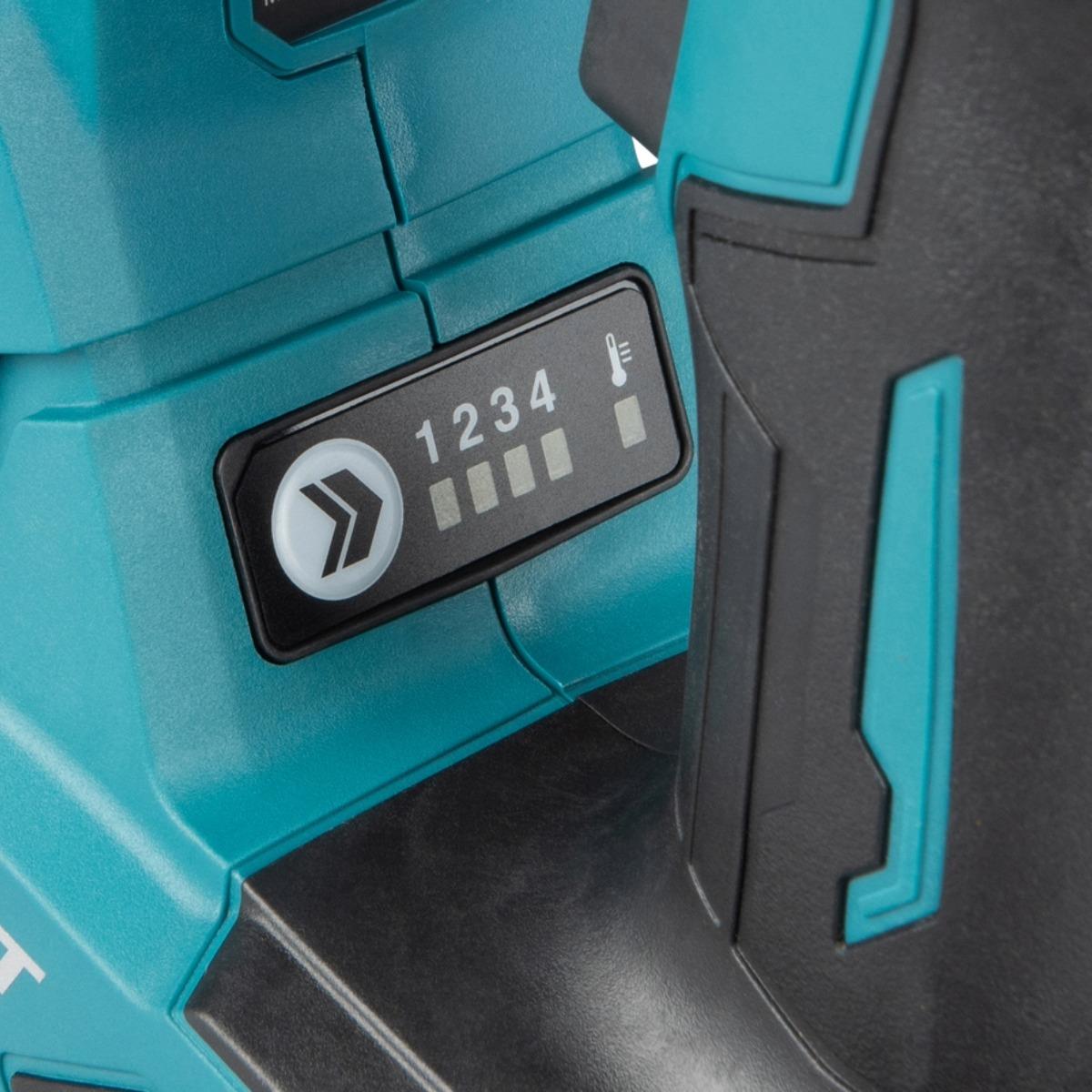 Makita HR012GZ03 40V Max XGT Brushless SDS-Plus Rotary Hammer Drill with 1 x 4.0Ah Battery, Charger Dust Collector & Case