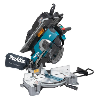 Makita LH001GZ 40V Max XGT Brushless 260mm Table Top Mitre Saw with 1 x 4.0Ah Battery & Charger