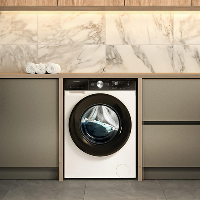 Hisense 3S Series WF3S1043BW3 WiFi-Enabled 10.5kg 1400 Spin Freestanding Washing Machine White