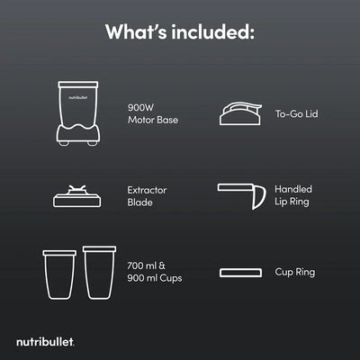 Nutribullet 900 Series McLaren F1 Team Edition Portable Blender 2775 - Grey
