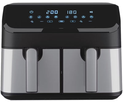Daewoo SDA2616GE 9L XL Digital Double Drawer Air Fryer 2000W